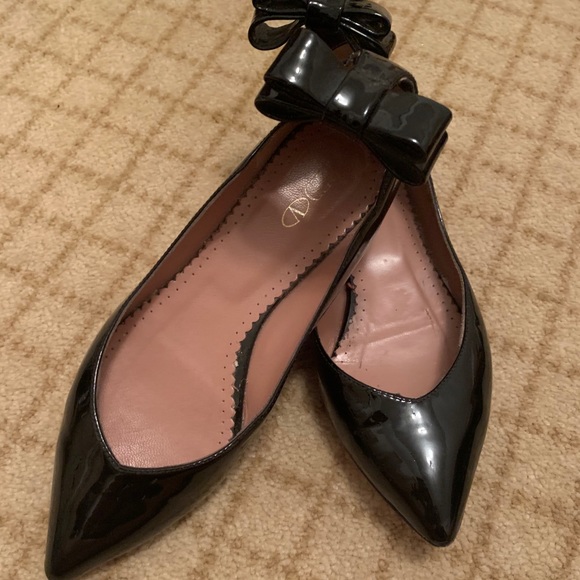 Red Valentino bow-back ballerina flats - Picture 1 of 5